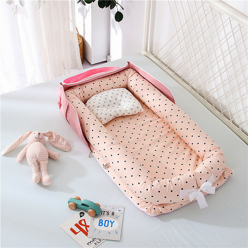 ベビー用コットンポータブルベッド | Baby Portable Cotton Sleeping Nest