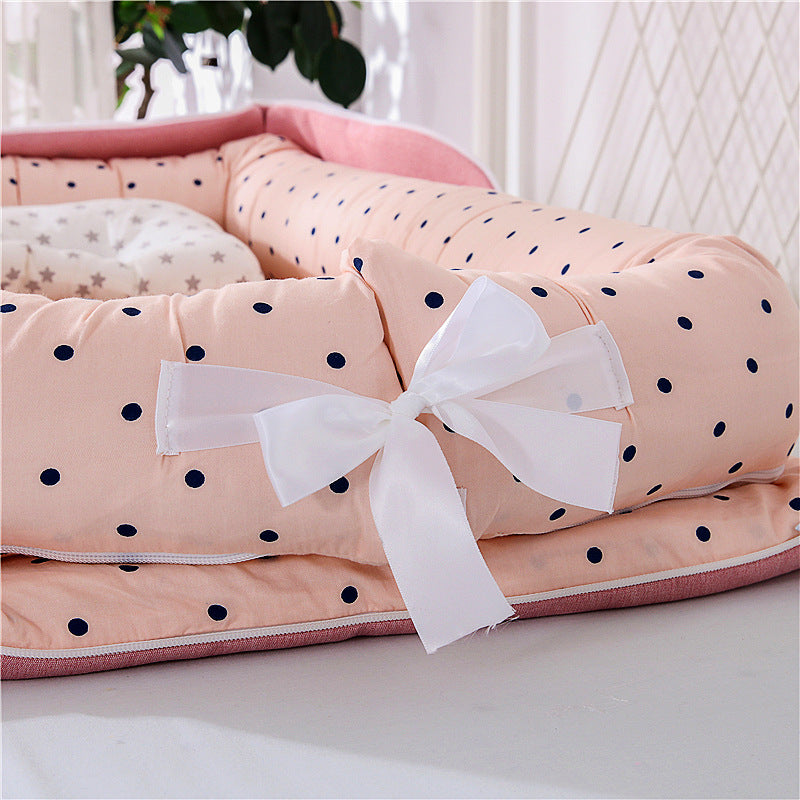 ベビー用コットンポータブルベッド | Baby Portable Cotton Sleeping Nest