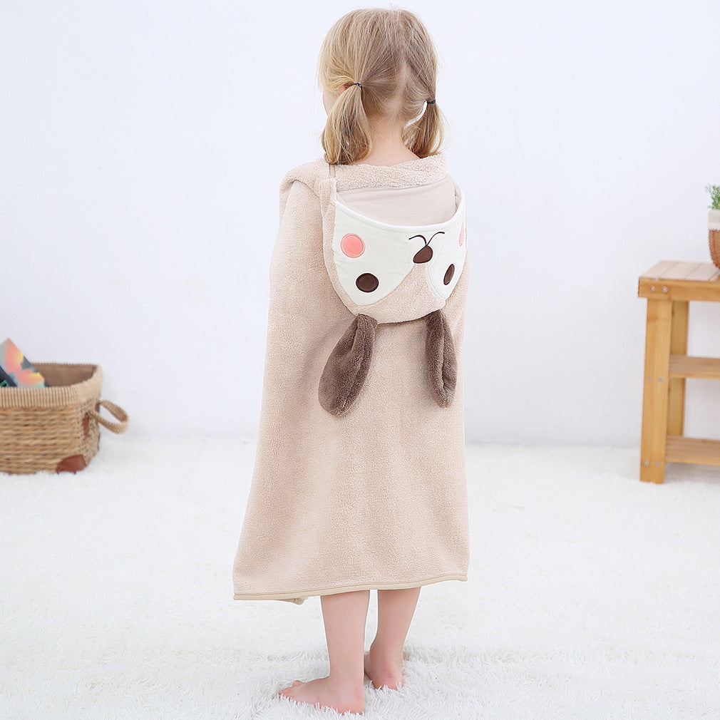 フード付きアニマル ベビーバスタオル | Hooded Animal Baby Bath Towel