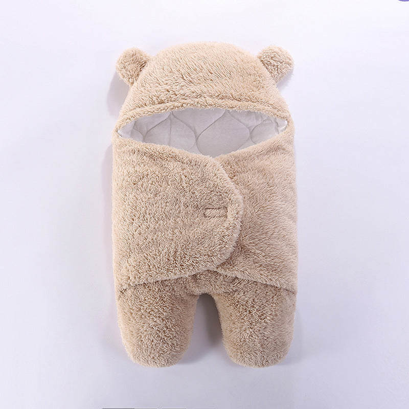 ベビーおくるみブランケット|Baby Swaddle Blanket – Soft Winter Quilt for Newborns