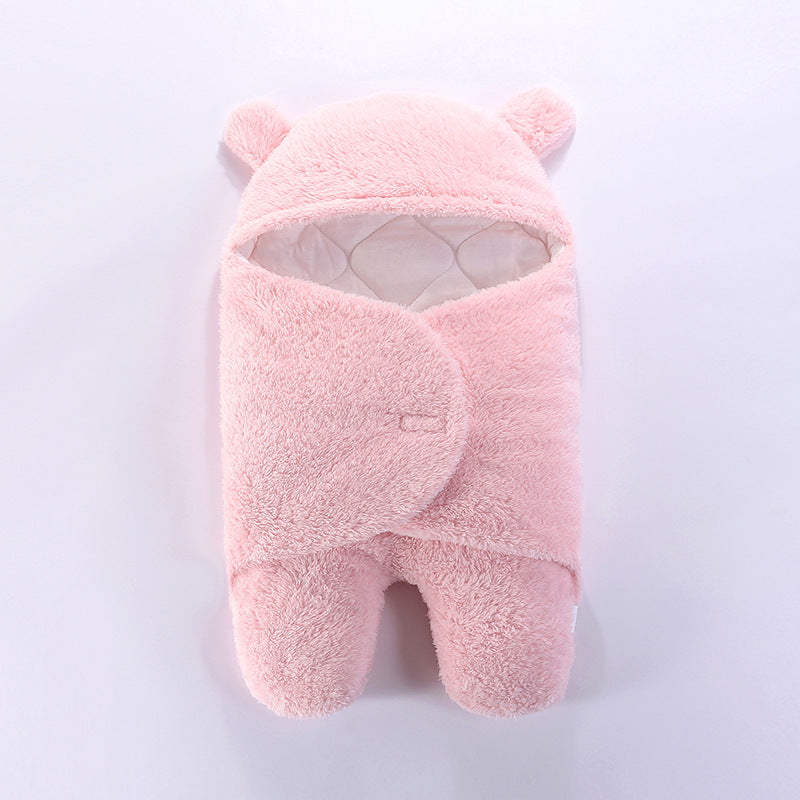 ベビーおくるみブランケット|Baby Swaddle Blanket – Soft Winter Quilt for Newborns