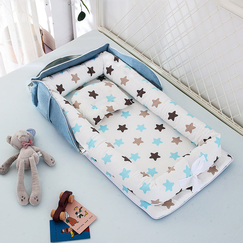 ベビー用コットンポータブルベッド | Baby Portable Cotton Sleeping Nest