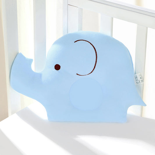 ベビーまくら エレファント/ピッグ(0–2歳・頭まもり・やわらか) | Baby Pillow Elephant/Pig (0–2Y, Head Support, Soft)