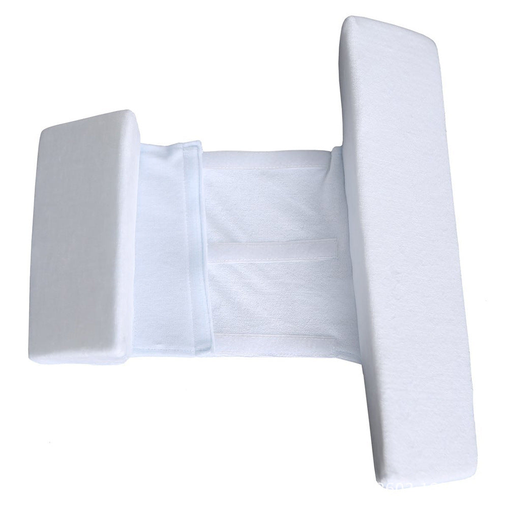 ベビーサイドスリーピングピロー(三角固定・洗える) | Baby Side Sleeping Pillow (Triangle Wedge, Washable)