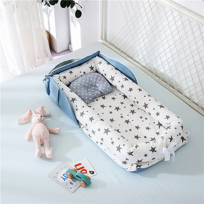 ベビー用コットンポータブルベッド | Baby Portable Cotton Sleeping Nest