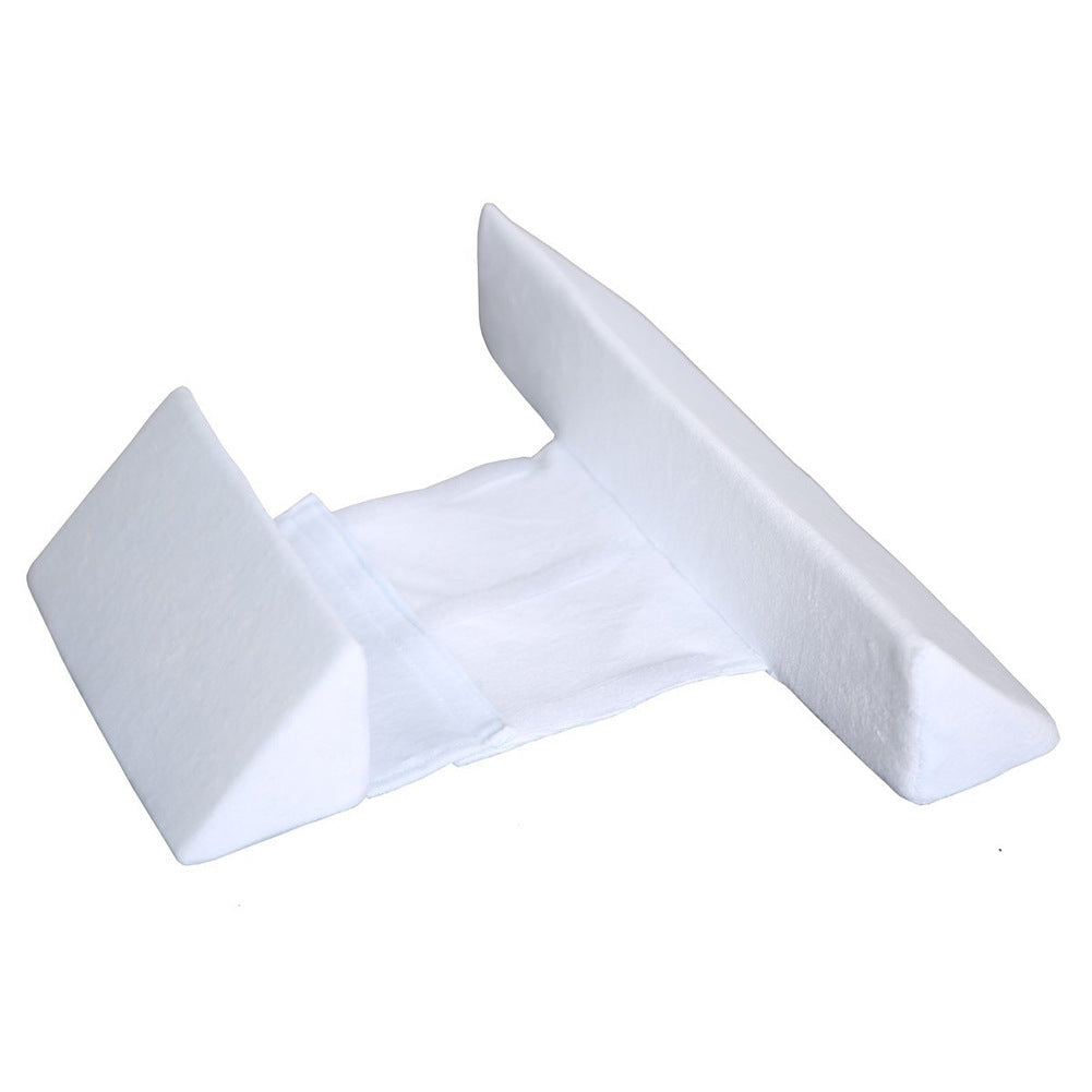 ベビーサイドスリーピングピロー(三角固定・洗える) | Baby Side Sleeping Pillow (Triangle Wedge, Washable)