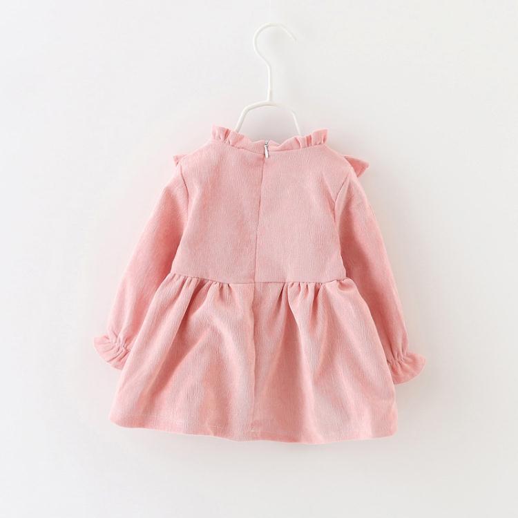 秋冬にぴったりなフリル襟のベビー服