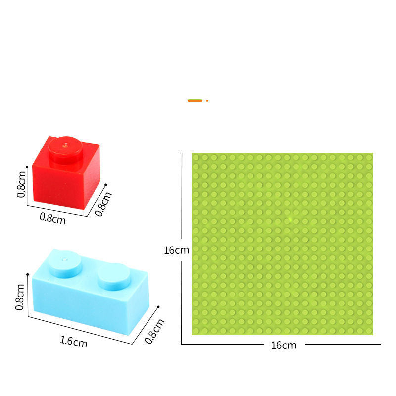 カラフルなブロックと玉が組み合わさった立体的なコース全体の俯瞰図