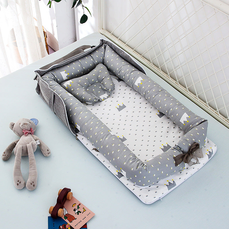 ベビー用コットンポータブルベッド | Baby Portable Cotton Sleeping Nest