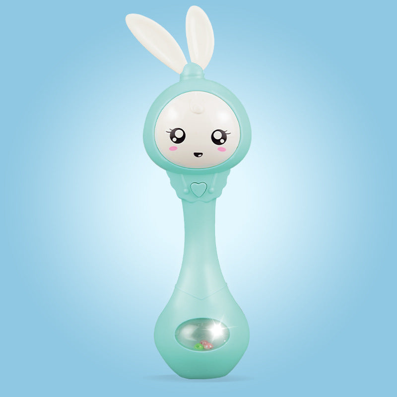 ベビーラトル リズムスティック(グリーン)|Baby Rattle Rhythm Stick