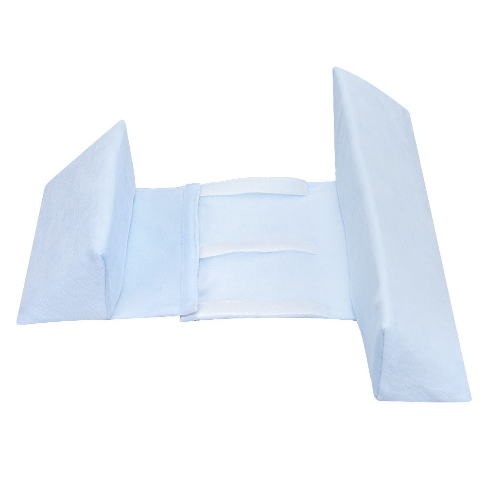 ベビーサイドスリーピングピロー(三角固定・洗える) | Baby Side Sleeping Pillow (Triangle Wedge, Washable)