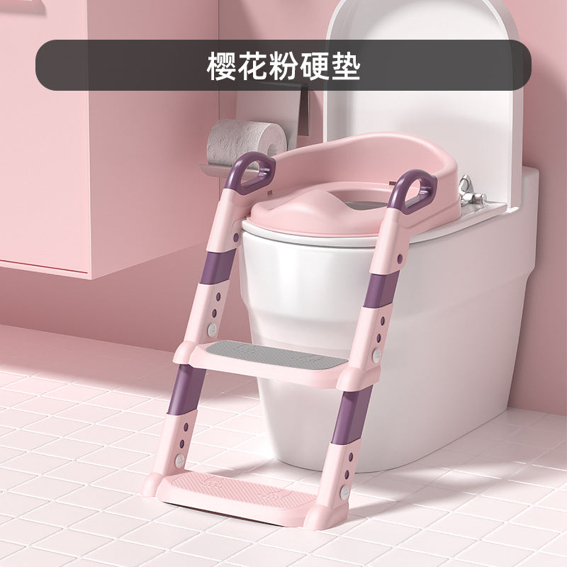 ベビートイレステップ付き補助便座 | Baby Toilet Training Seat with Step