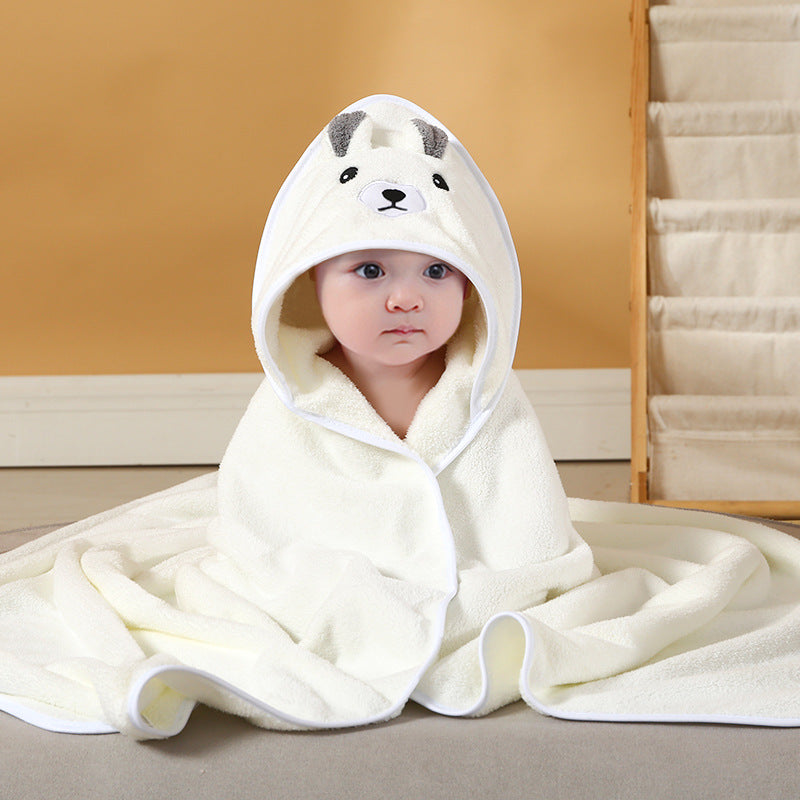フード付きアニマル ベビーバスタオル | Hooded Animal Baby Bath Towel