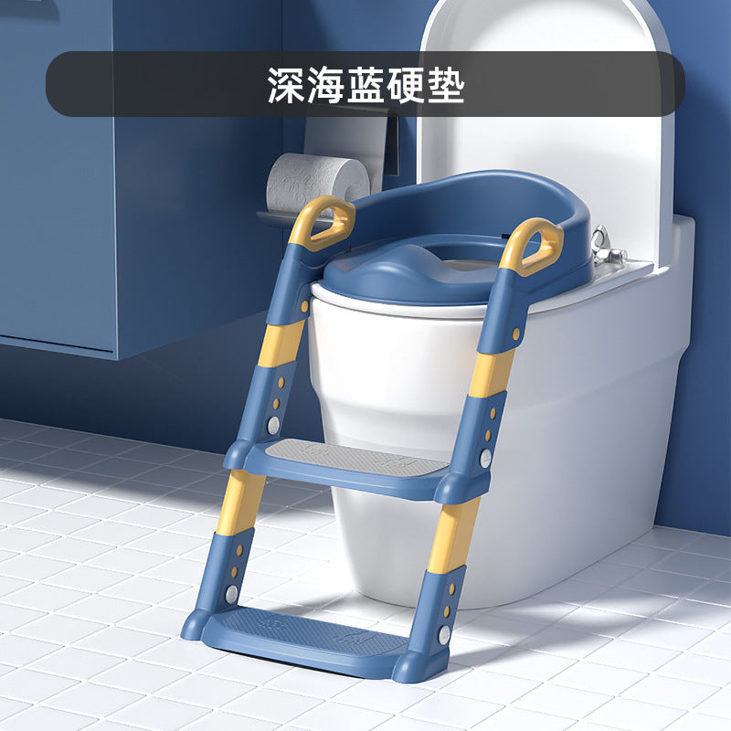 ベビートイレステップ付き補助便座 | Baby Toilet Training Seat with Step