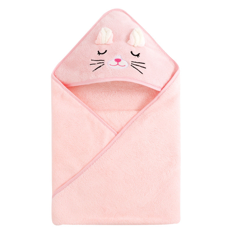 フード付きアニマル ベビーバスタオル | Hooded Animal Baby Bath Towel
