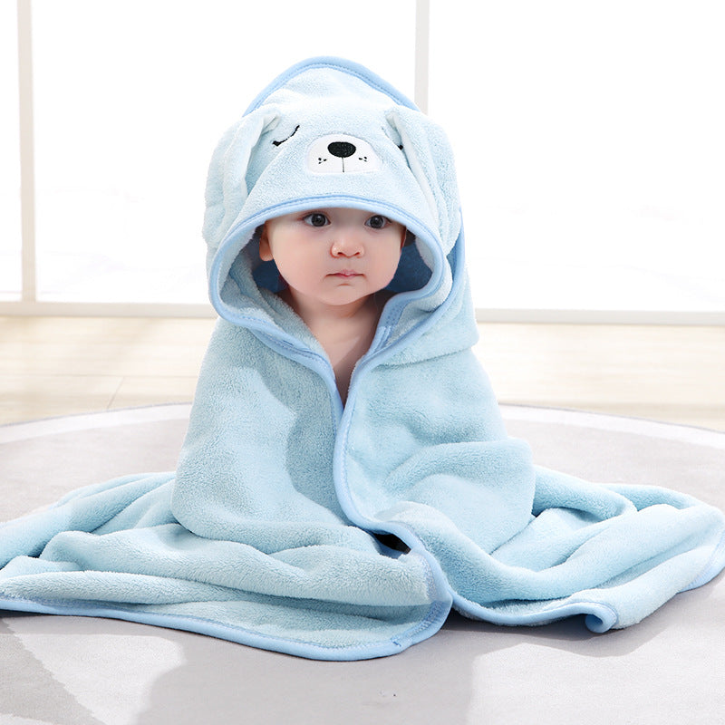 フード付きアニマル ベビーバスタオル | Hooded Animal Baby Bath Towel