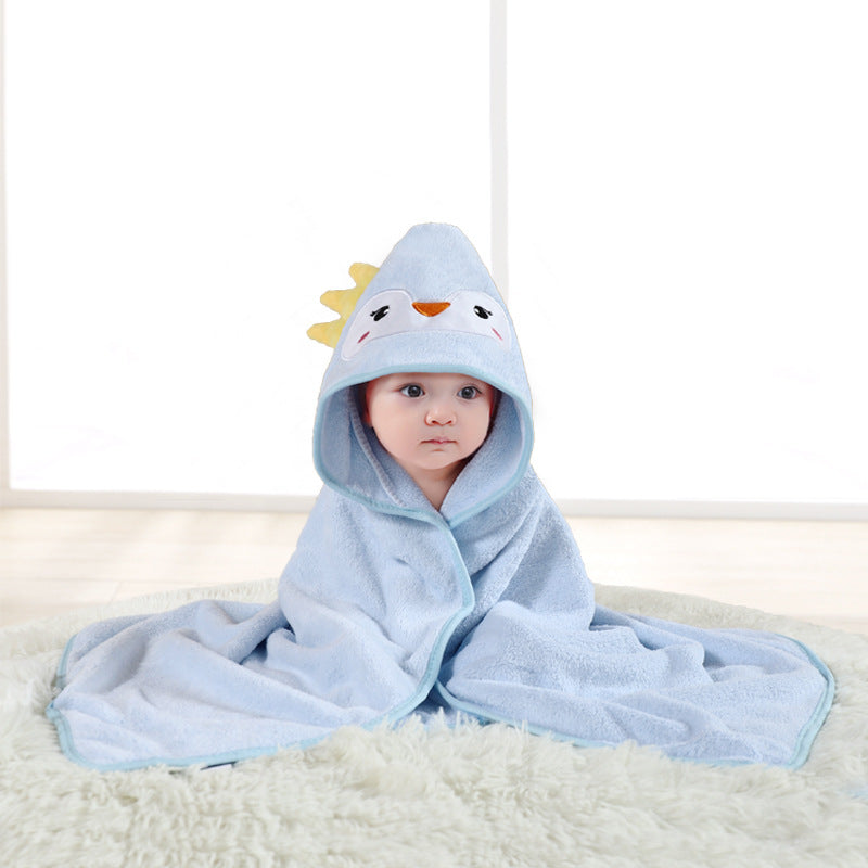 フード付きアニマル ベビーバスタオル | Hooded Animal Baby Bath Towel