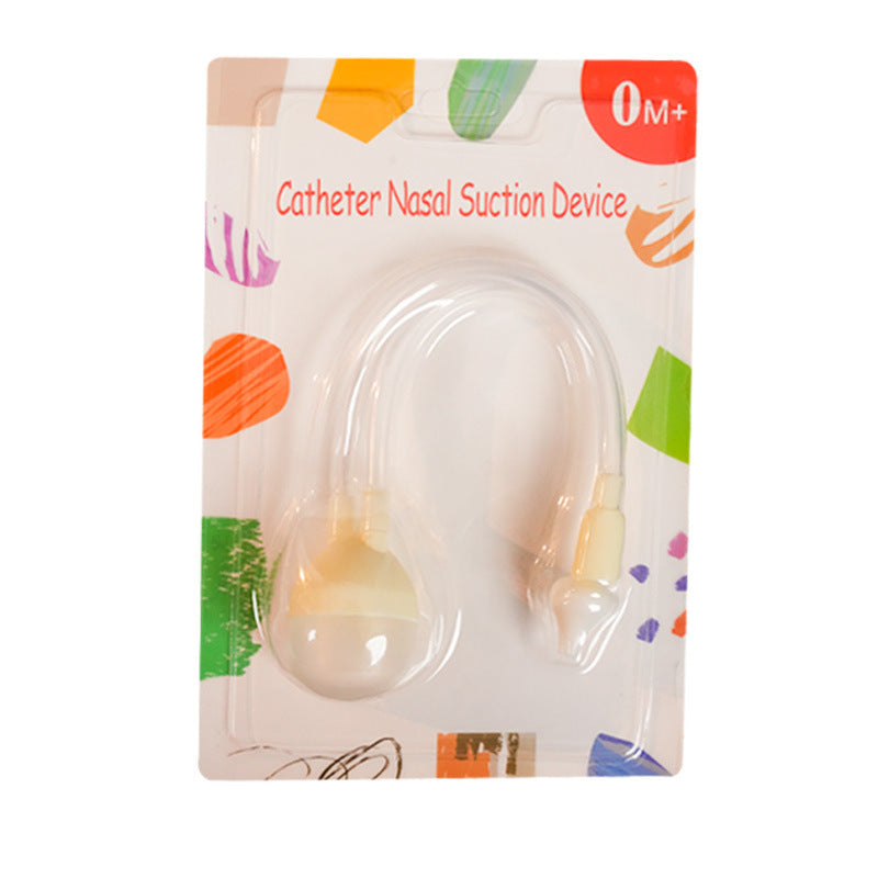ベビー鼻吸い器(逆流防止・やわらかシリコン) | Baby Nasal Aspirator (Anti-Backflow, Soft Silicone)