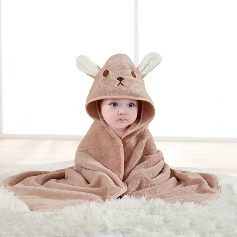 フード付きアニマル ベビーバスタオル | Hooded Animal Baby Bath Towel