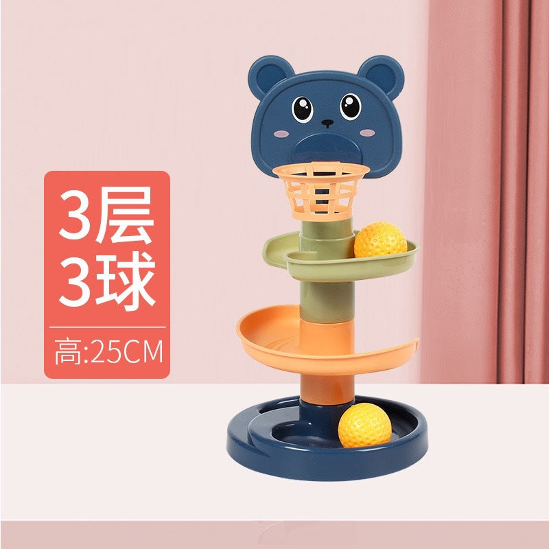 親子で遊べるカートンボールスライドトイ | Parent-Child Interactive Cartoon Ball Slide Toy
