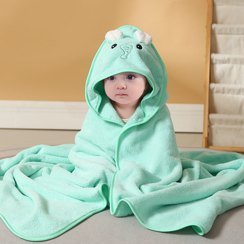 フード付きアニマル ベビーバスタオル | Hooded Animal Baby Bath Towel