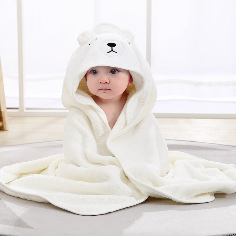 フード付きアニマル ベビーバスタオル | Hooded Animal Baby Bath Towel