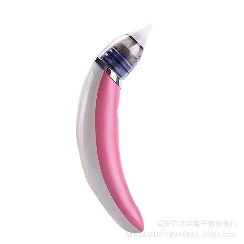 ベビー電動鼻吸い器(逆流防止・やわらかノズル) | Baby Electric Nasal Aspirator (Anti-Backflow, Soft Nozzle)