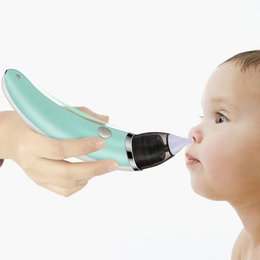 ベビー電動鼻吸い器(逆流防止・やわらかノズル) | Baby Electric Nasal Aspirator (Anti-Backflow, Soft Nozzle)