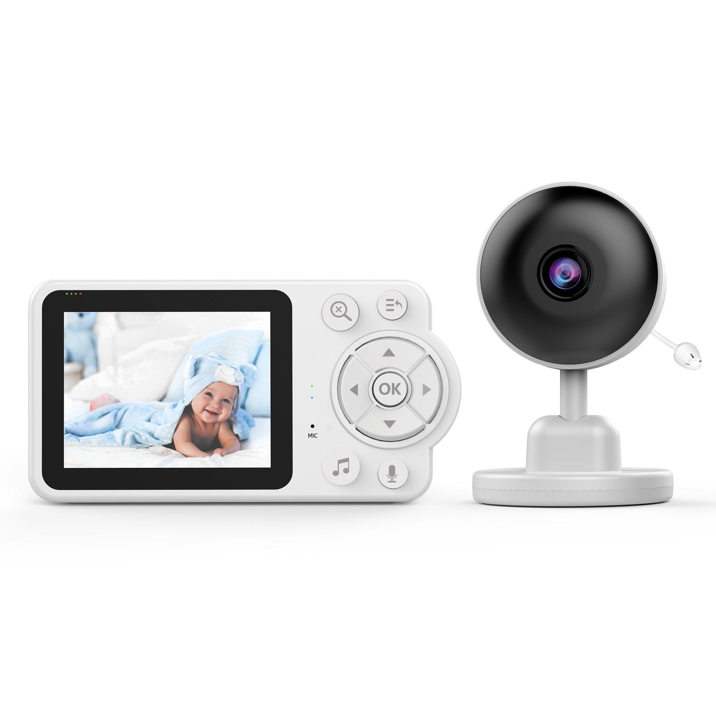 ベビーモニター 2.8インチ(ワイヤレス・ナイトビジョン・子守見守り) | Baby Monitor 2.8" (Wireless, Night Vision, Baby Care)