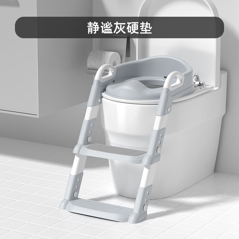 ベビートイレステップ付き補助便座 | Baby Toilet Training Seat with Step