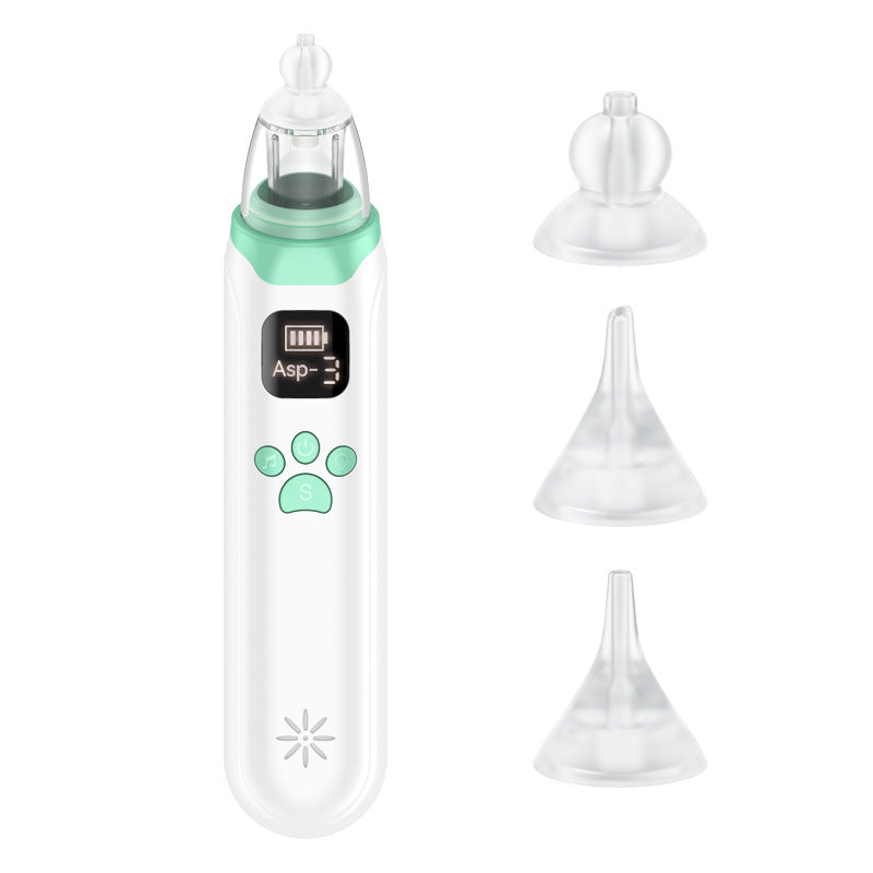 電動鼻吸い器|Baby Nasal Aspirator – 3段階吸引力・USB充電式・静音設計