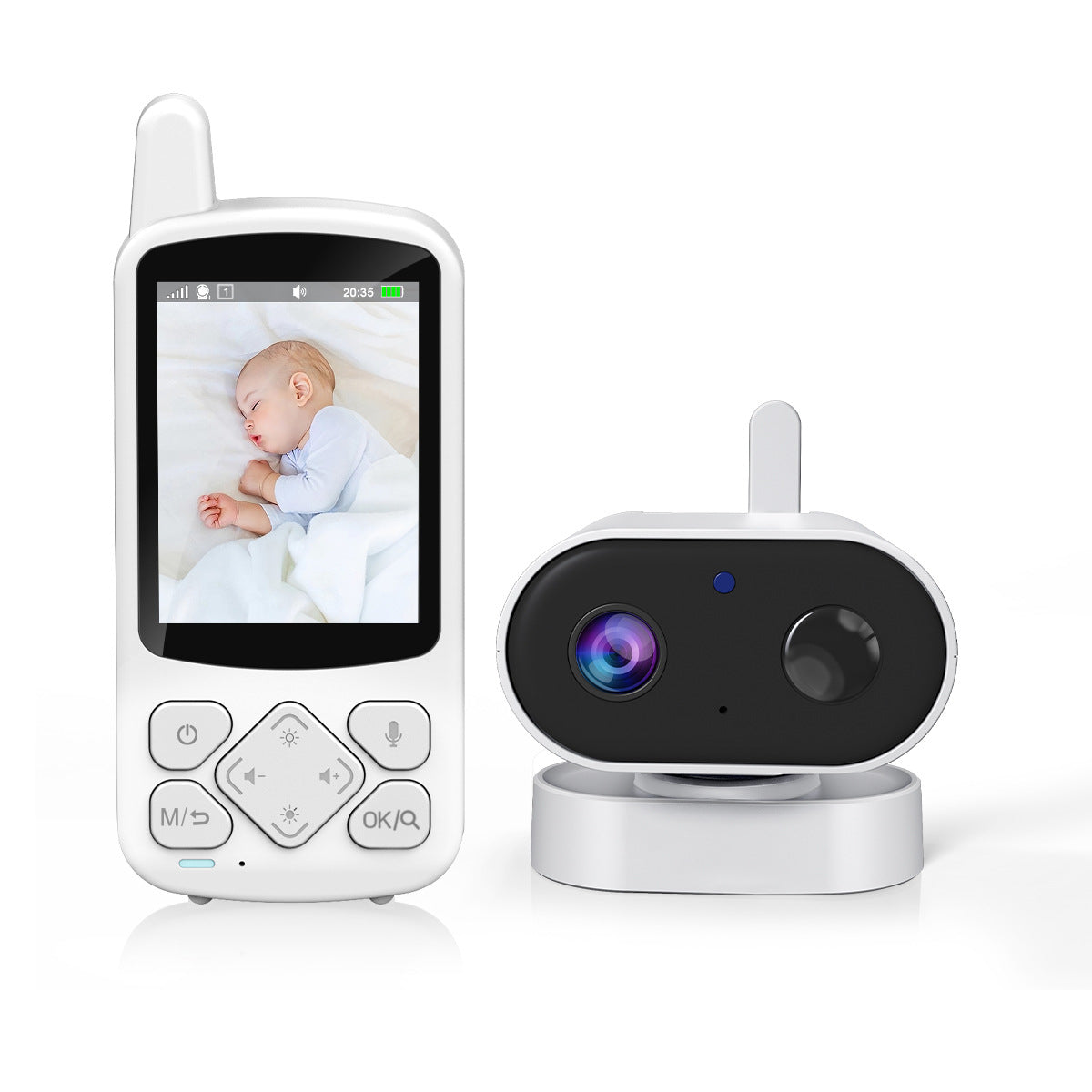 ベビーモニター 2.8インチ(ワイヤレス・ナイトビジョン・子守見守り) | Baby Monitor 2.8" (Wireless, Night Vision, Baby Care)