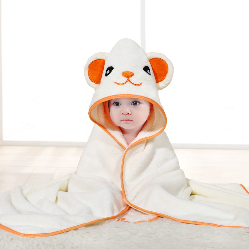 フード付きアニマル ベビーバスタオル | Hooded Animal Baby Bath Towel
