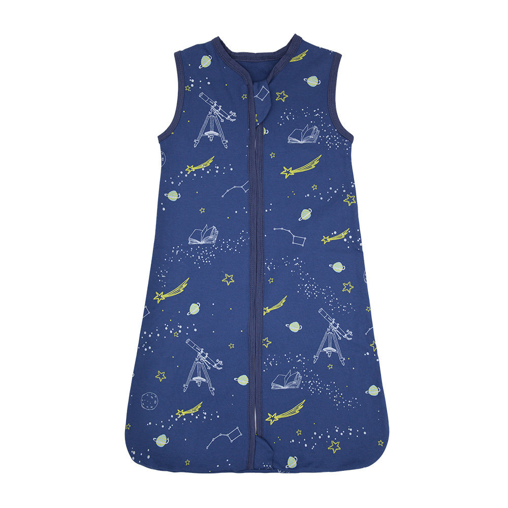 ベビー綿100%スリーピングバッグ(ベスト型) | Baby Cotton Sleeping Bag Vest Style