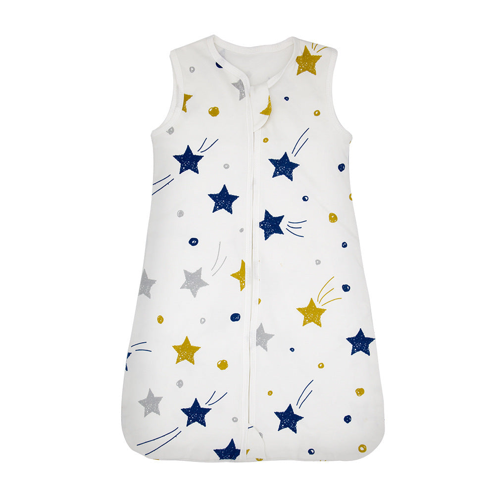 ベビー綿100%スリーピングバッグ(ベスト型) | Baby Cotton Sleeping Bag Vest Style