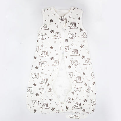 ベビー綿100%スリーピングバッグ（ベスト型） | Baby Cotton Sleeping Bag Vest Style
