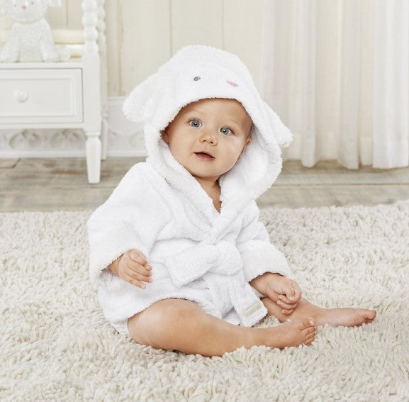 adorable animal hood bathrobe for baby daily bath routine
