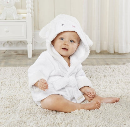 adorable animal hood bathrobe for baby daily bath routine
