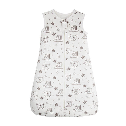 ベビー綿100%スリーピングバッグ（ベスト型） | Baby Cotton Sleeping Bag Vest Style