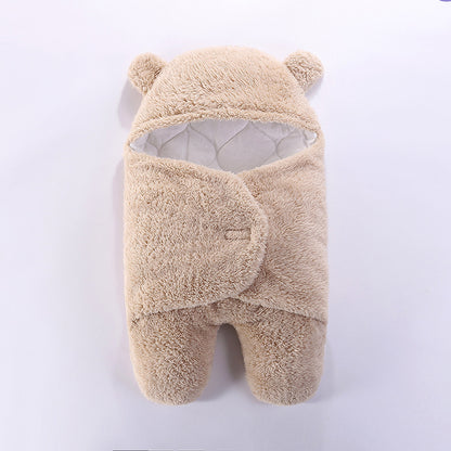 ベビーおくるみブランケット｜Baby Swaddle Blanket – Soft Winter Quilt for Newborns