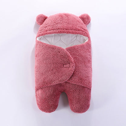 ベビーおくるみブランケット｜Baby Swaddle Blanket – Soft Winter Quilt for Newborns