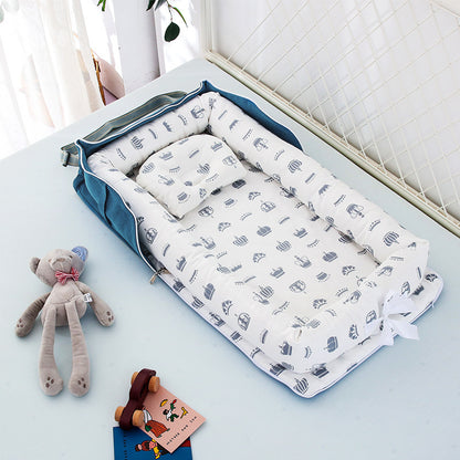 ベビー用コットンポータブルベッド | Baby Portable Cotton Sleeping Nest