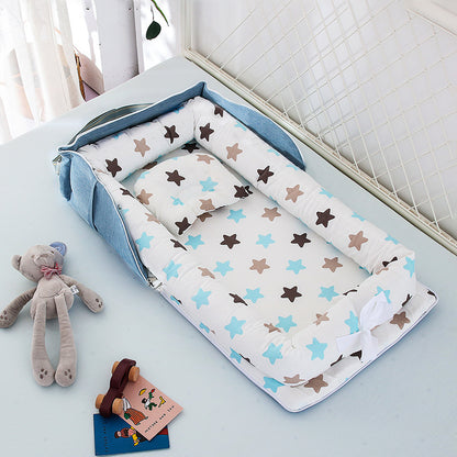 ベビー用コットンポータブルベッド | Baby Portable Cotton Sleeping Nest