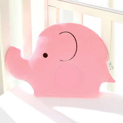 ベビーまくら エレファント／ピッグ（0–2歳・頭まもり・やわらか） | Baby Pillow Elephant/Pig (0–2Y, Head Support, Soft)