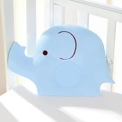 ベビーまくら エレファント／ピッグ（0–2歳・頭まもり・やわらか） | Baby Pillow Elephant/Pig (0–2Y, Head Support, Soft)