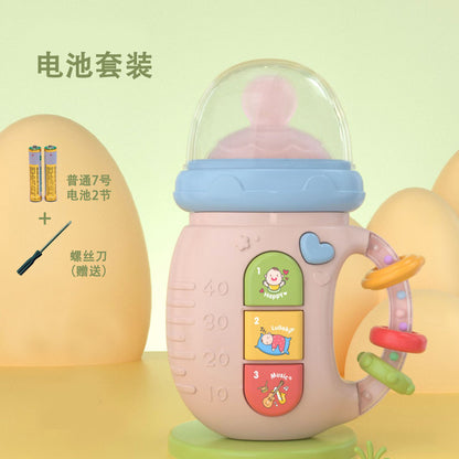 知育ライトミュージックボトル | Light Music Soothing Bottle Toy – 初めての学びと安心を育てる知育おもちゃ