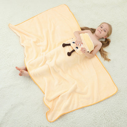 フード付きアニマル ベビーバスタオル | Hooded Animal Baby Bath Towel