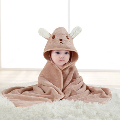 フード付きアニマル ベビーバスタオル | Hooded Animal Baby Bath Towel