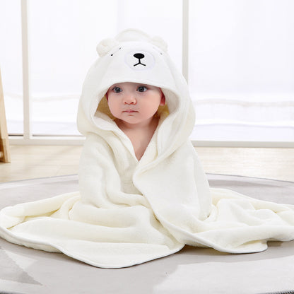 フード付きアニマル ベビーバスタオル | Hooded Animal Baby Bath Towel