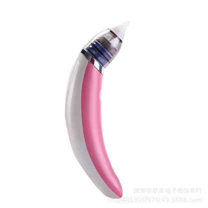 ベビー電動鼻吸い器（逆流防止・やわらかノズル） | Baby Electric Nasal Aspirator (Anti-Backflow, Soft Nozzle)